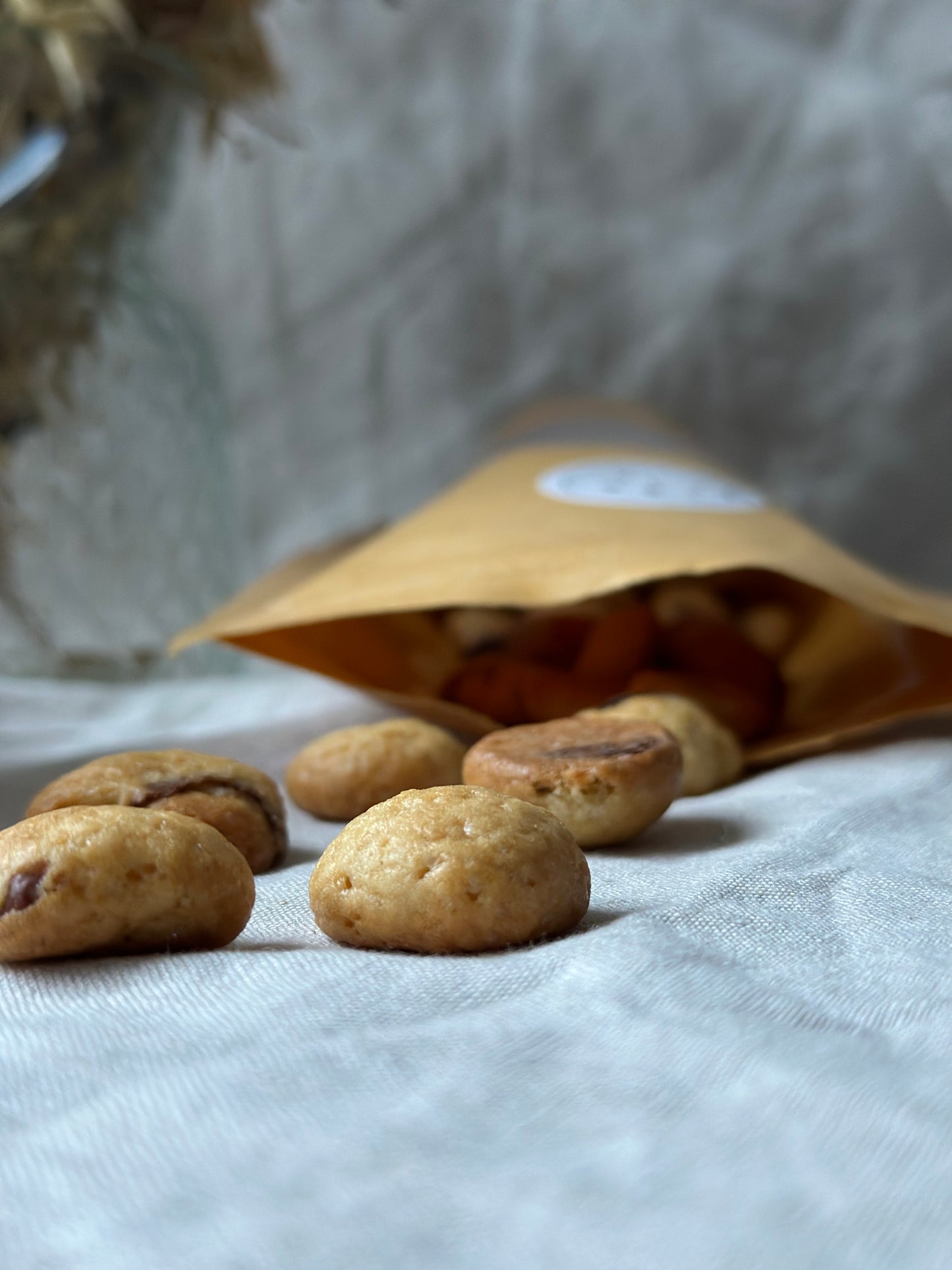 Mini Crunchy Chocolate Chip Cookies